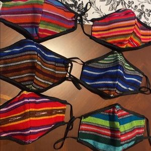 I'm selling hand made face masks from Guatemala